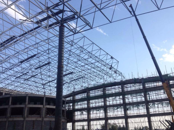 永济煤棚网架